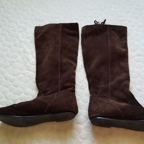 Steve Madden P-Tila mocassin boots suede fringe 7 mocs - Picture 8 of 10